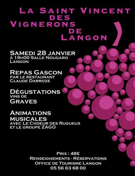 La St Vincent des vignerons de Langon
