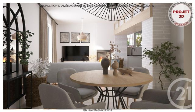 maison à vendre - 5 pièces - 80.0 m2 - LA REOLE - 33 - AQUITAINE - Century 21 Lgi Immo