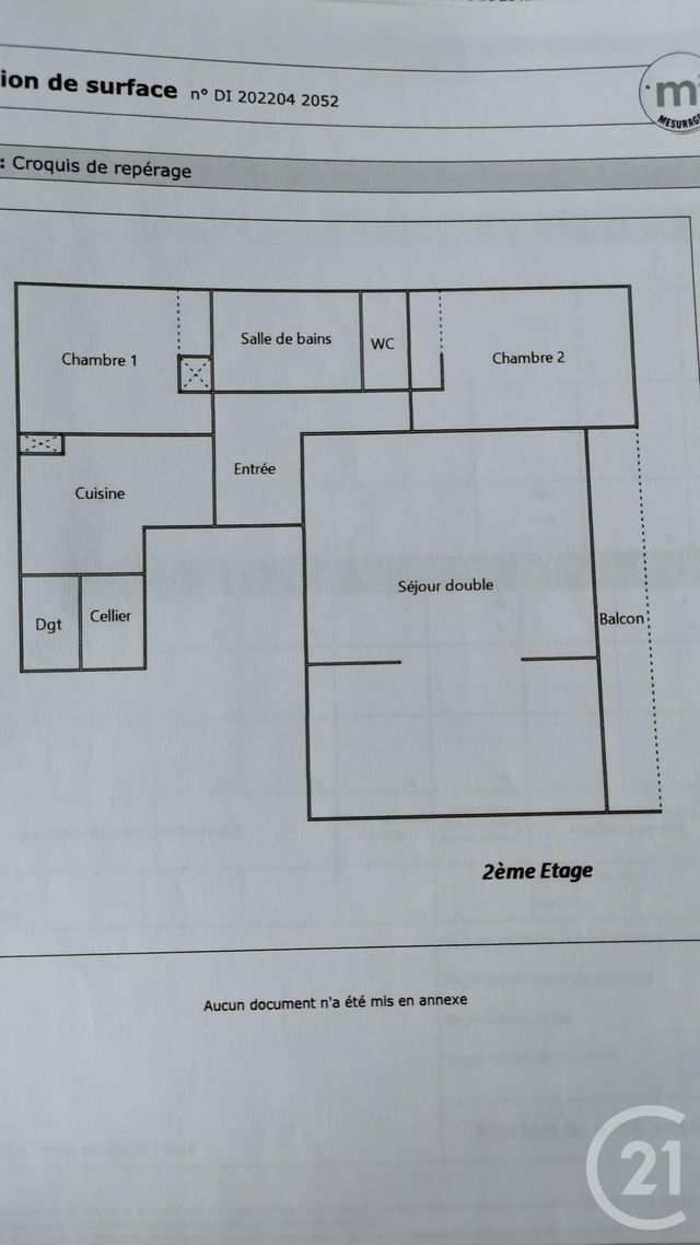 Appartement F4 à louer - 4 pièces - 77.34 m2 - CENON - 33 - AQUITAINE - Century 21 Lgi Immo